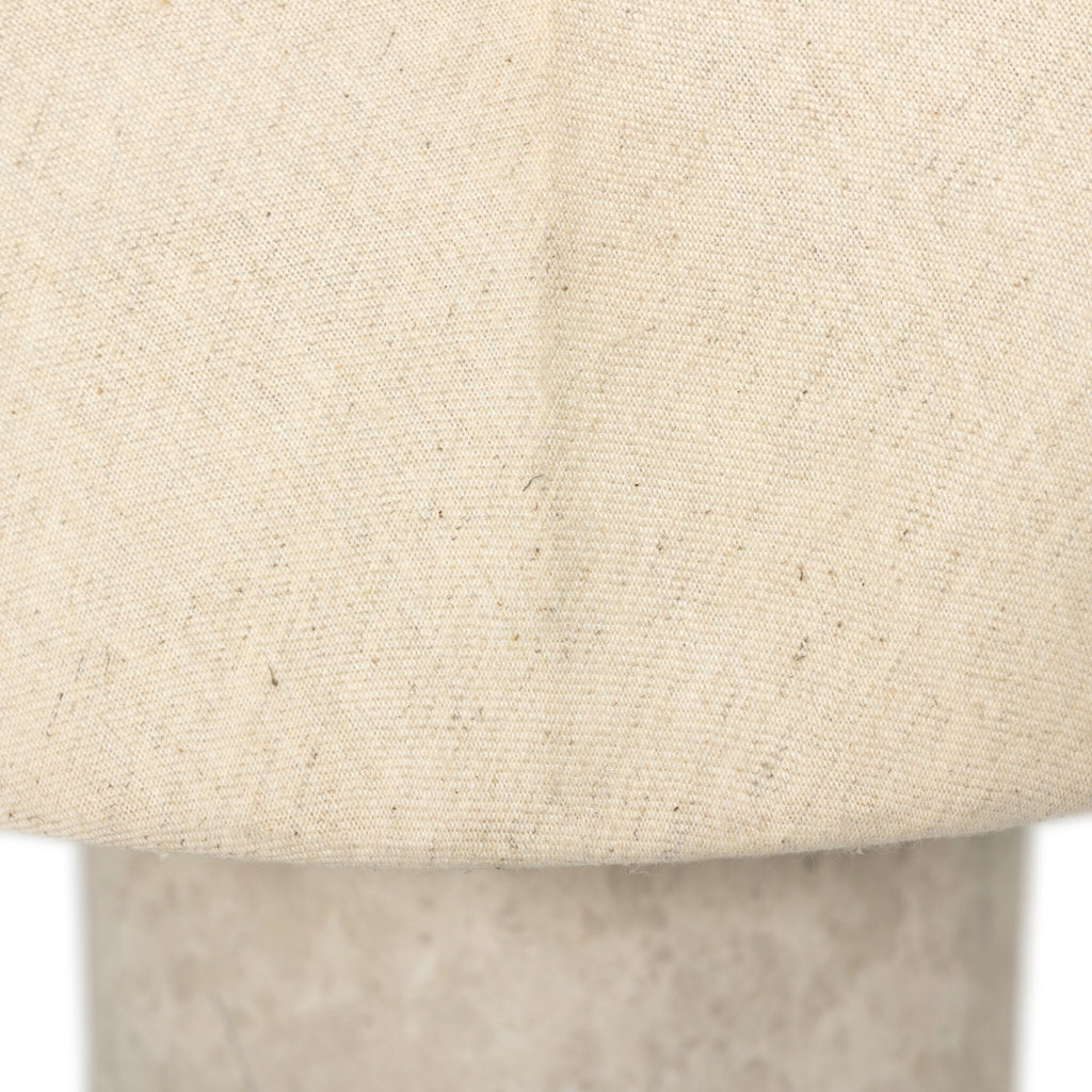 Clover Table Lamp - Taupe Marble