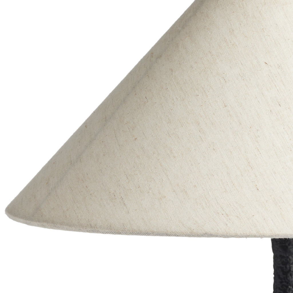 Neville Table Lamp - Matte Black Cast Aluminum