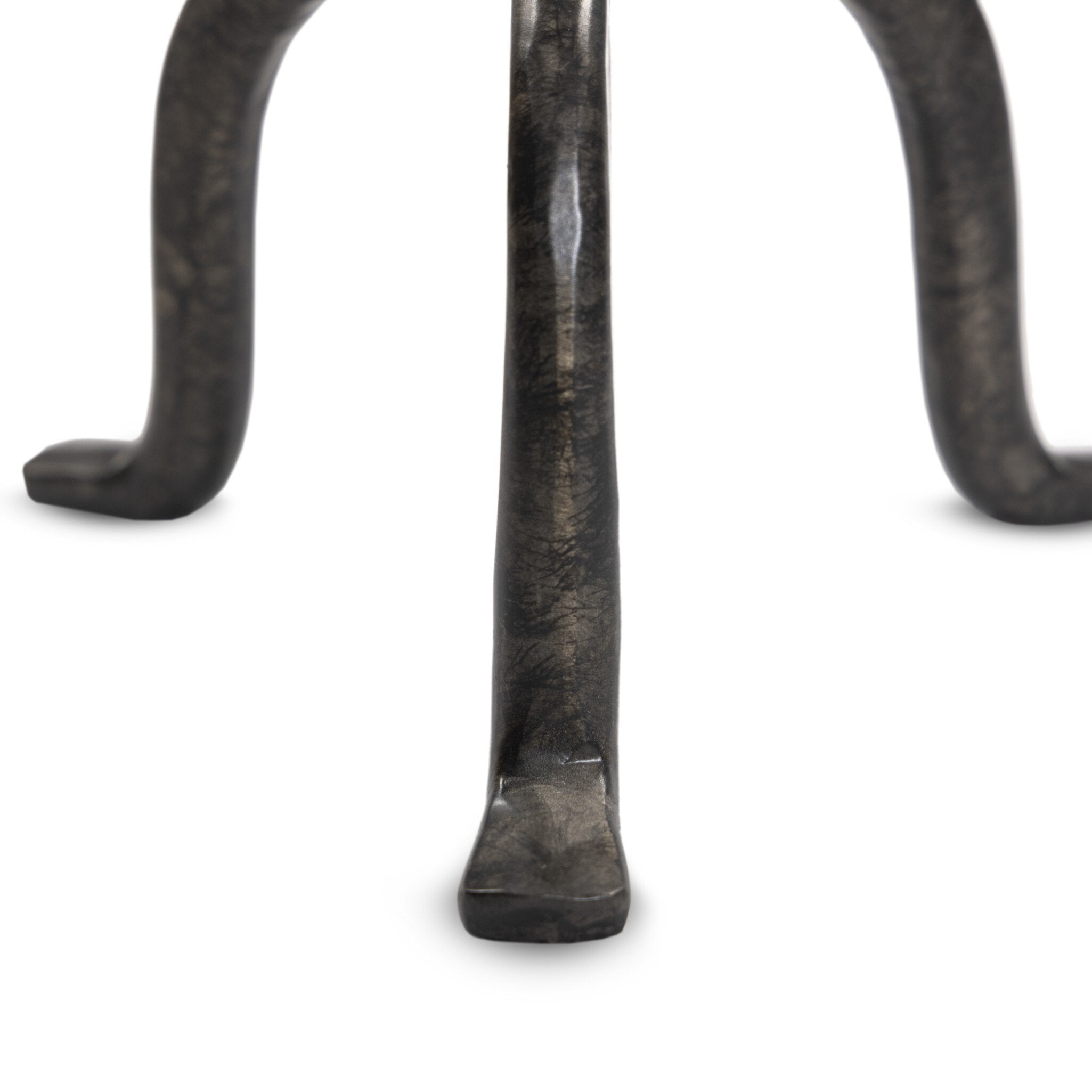 Jocelyn End Table - Raw Black Iron