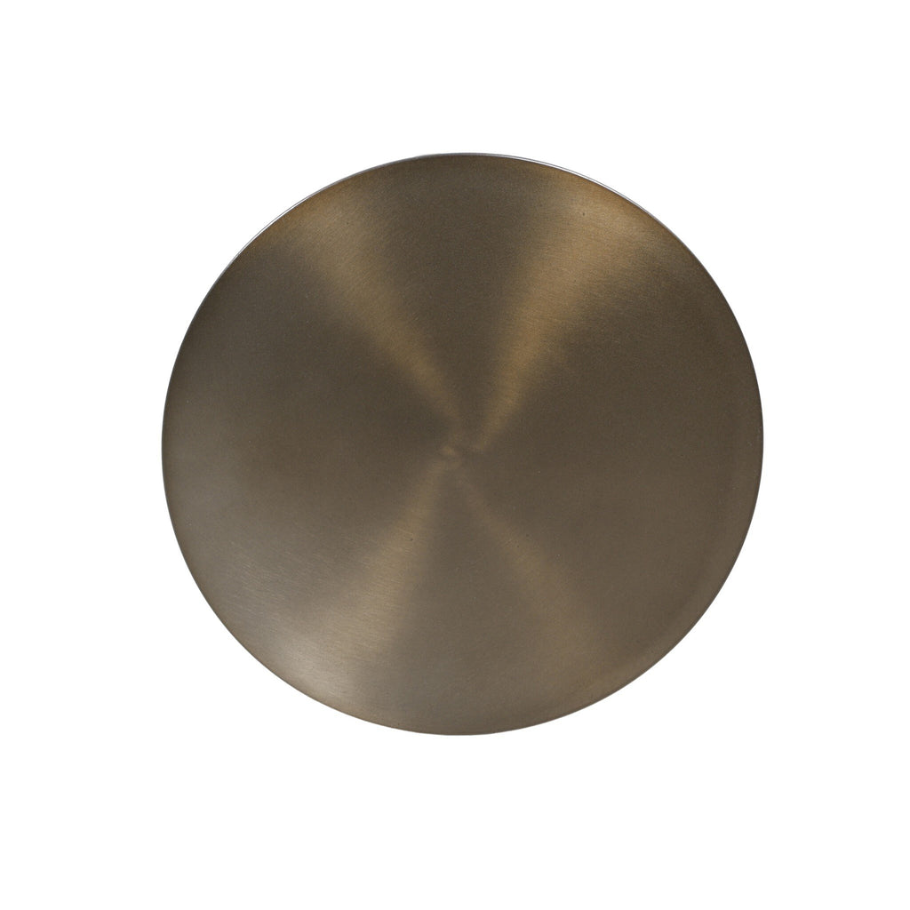 Jocelyn End Table - Dark Brass