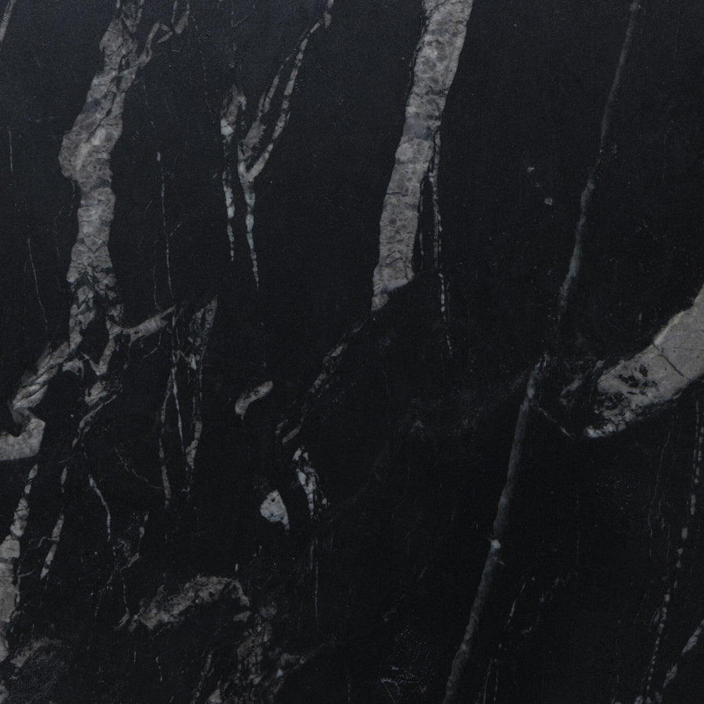Jocelyn End Table - Black Marble