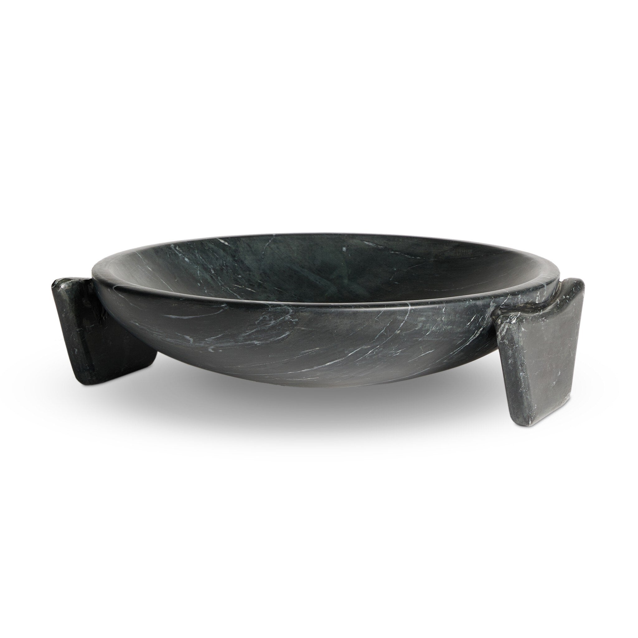 Cradle Bowl - Black Marble
