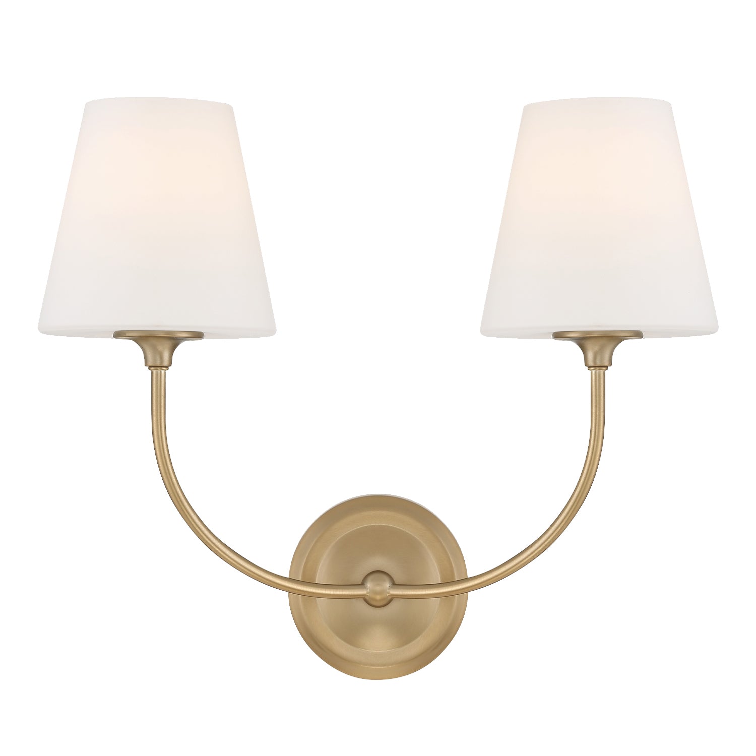 Libby Langdon Sylvan 17'' Vibrant Gold Sconce
