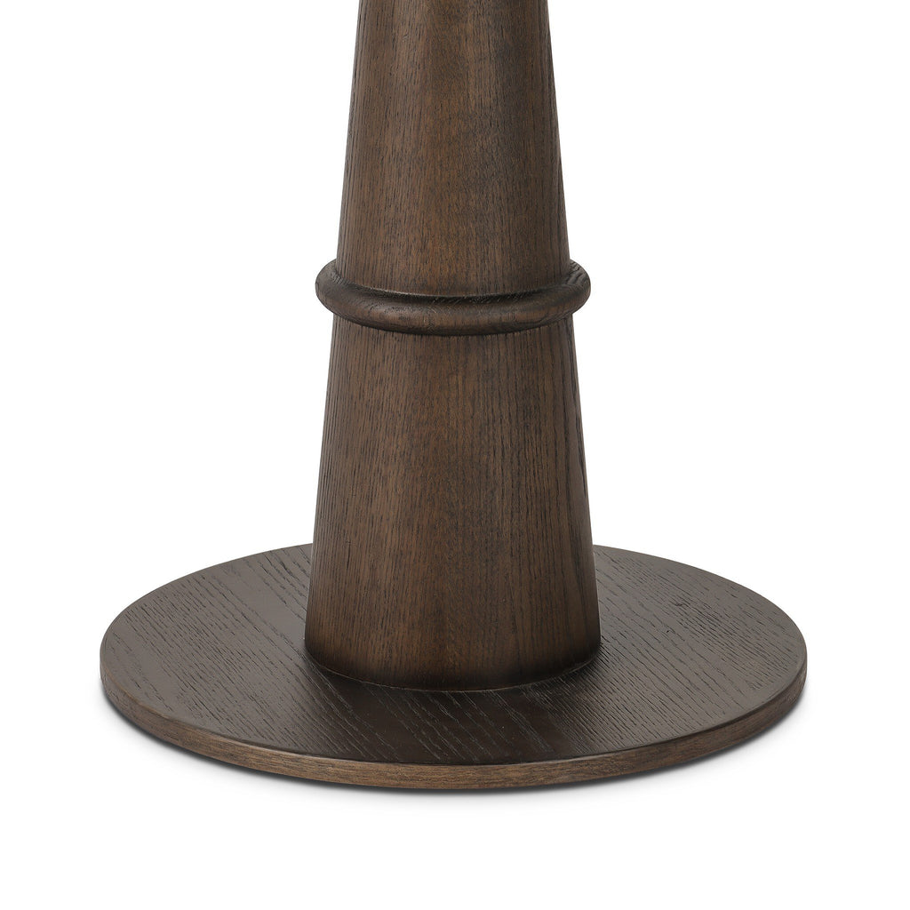 Goetz Bistro Table - Warm Grey Marble
