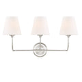 Libby Langdon Sylvan 23.25'' Brushed Nickel Bathroom Vanity