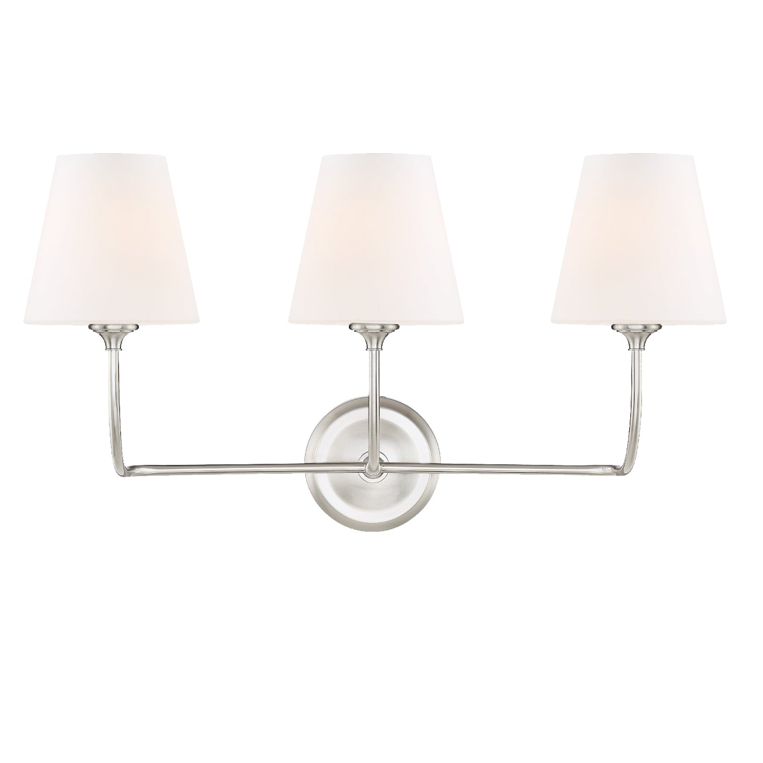 Libby Langdon Sylvan 23.25'' Brushed Nickel Bathroom Vanity