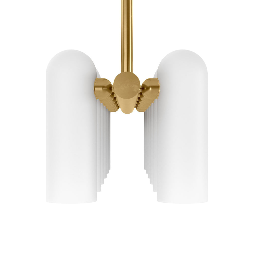 Odyssey Linear Md Chandelier - Burnished Brass