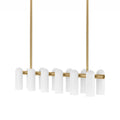 Odyssey Linear Md Chandelier - Burnished Brass