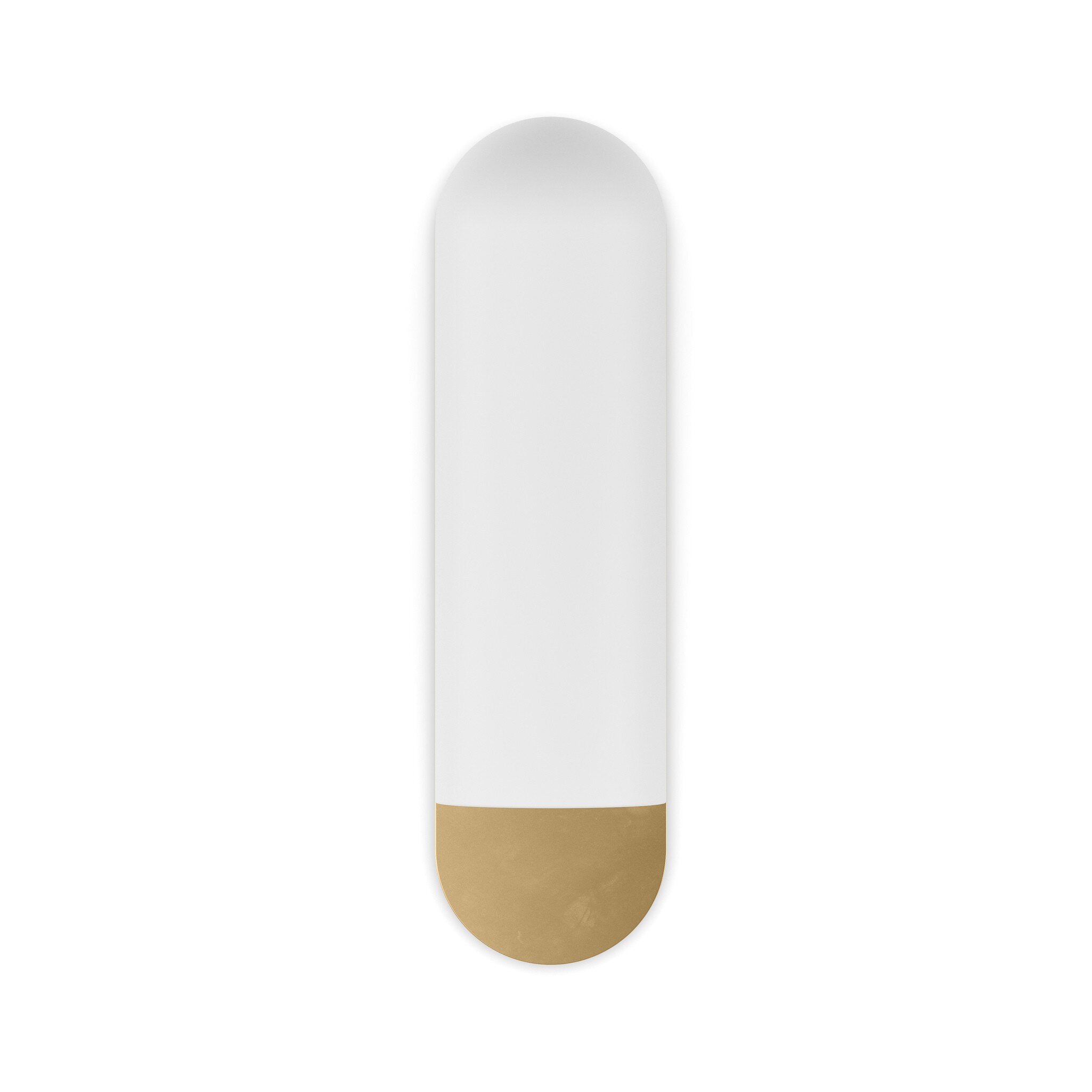 Odyssey Large Sconce - Burnished Brass | Opal Matte Glass