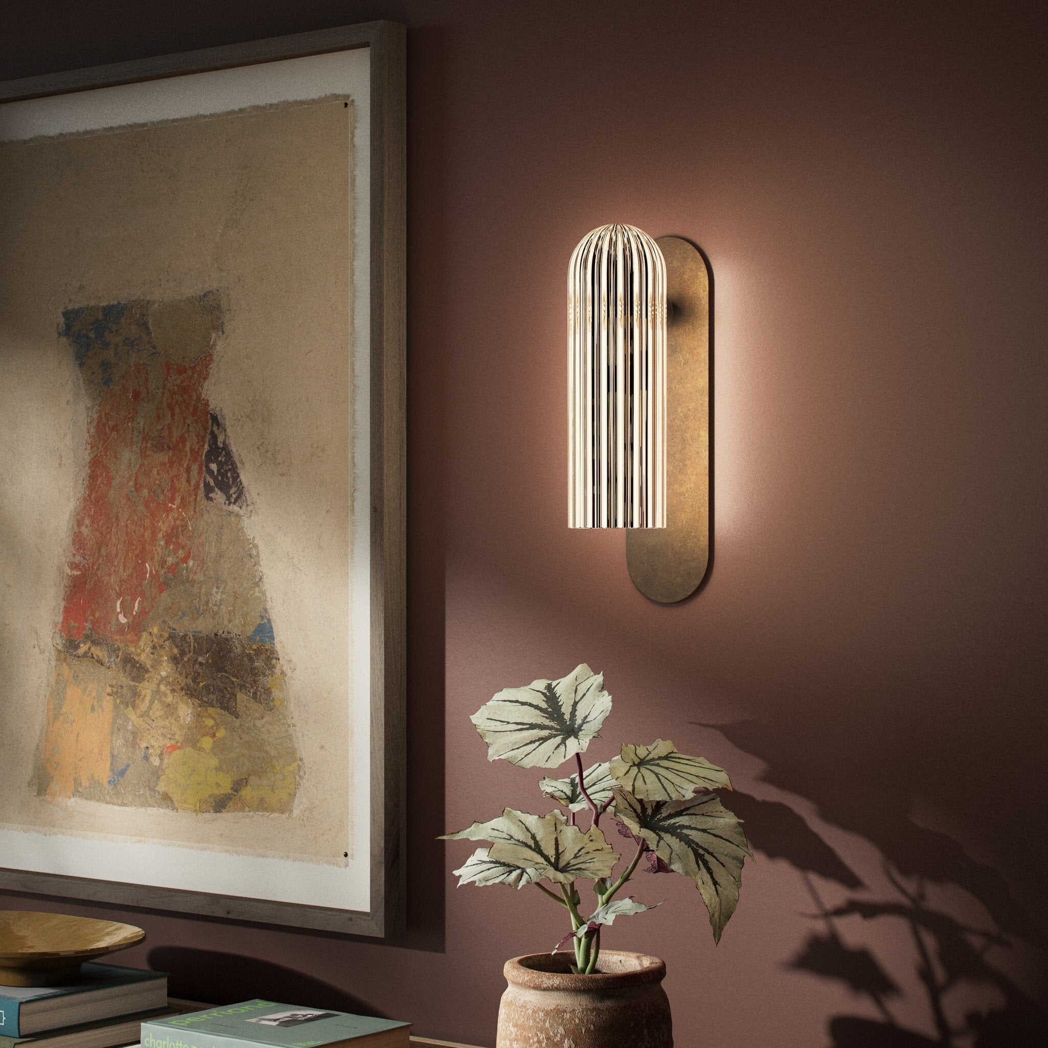 Odyssey Sconce - Heritage Bronze Brass
