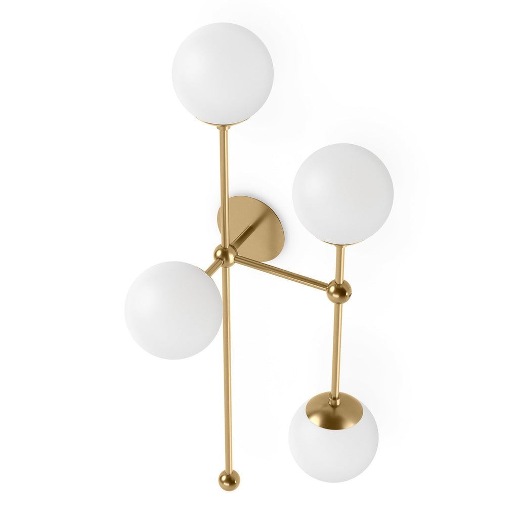 Armstrong Sconce - Burnished Brass | Right