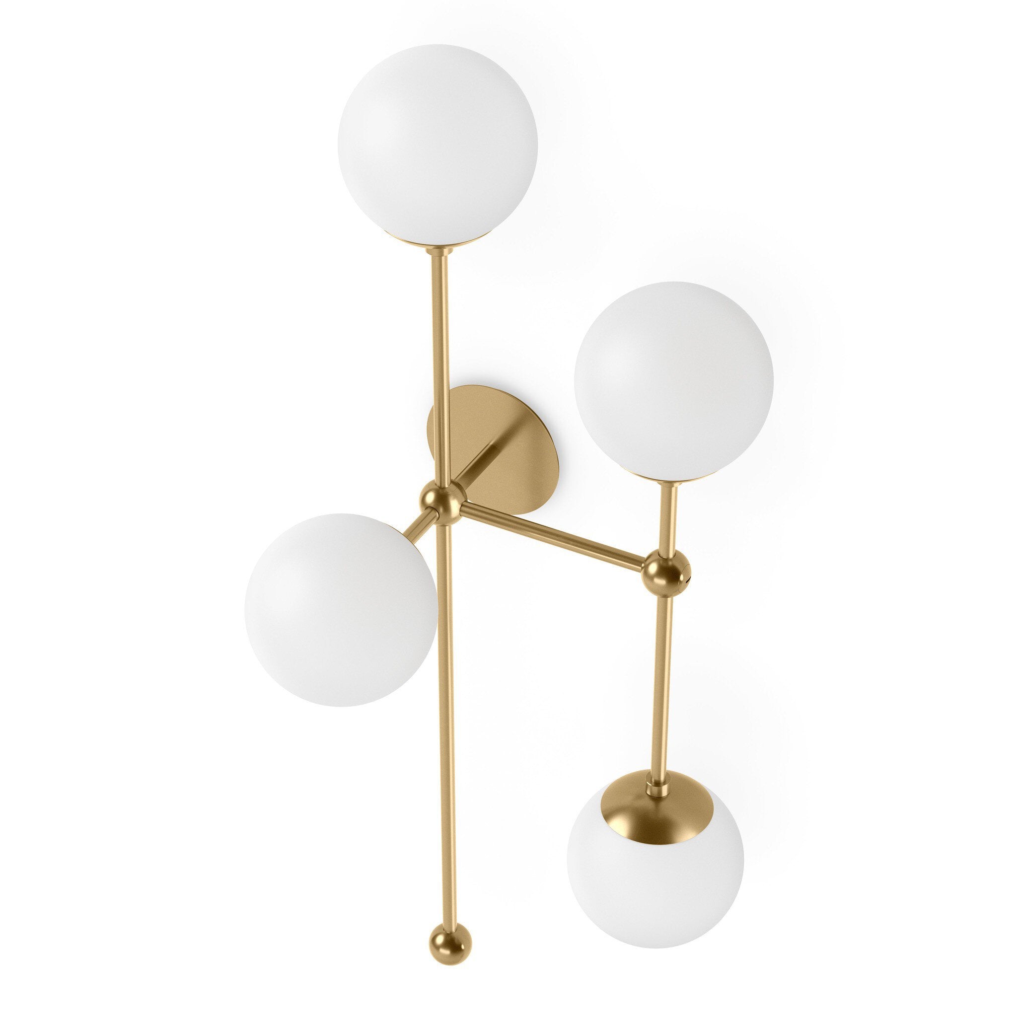 Armstrong Sconce - Burnished Brass | Right
