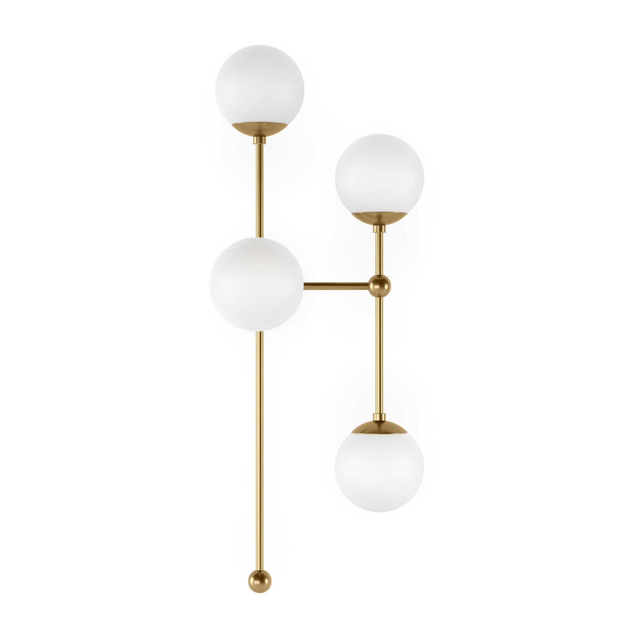 Armstrong Sconce - Burnished Brass | Right