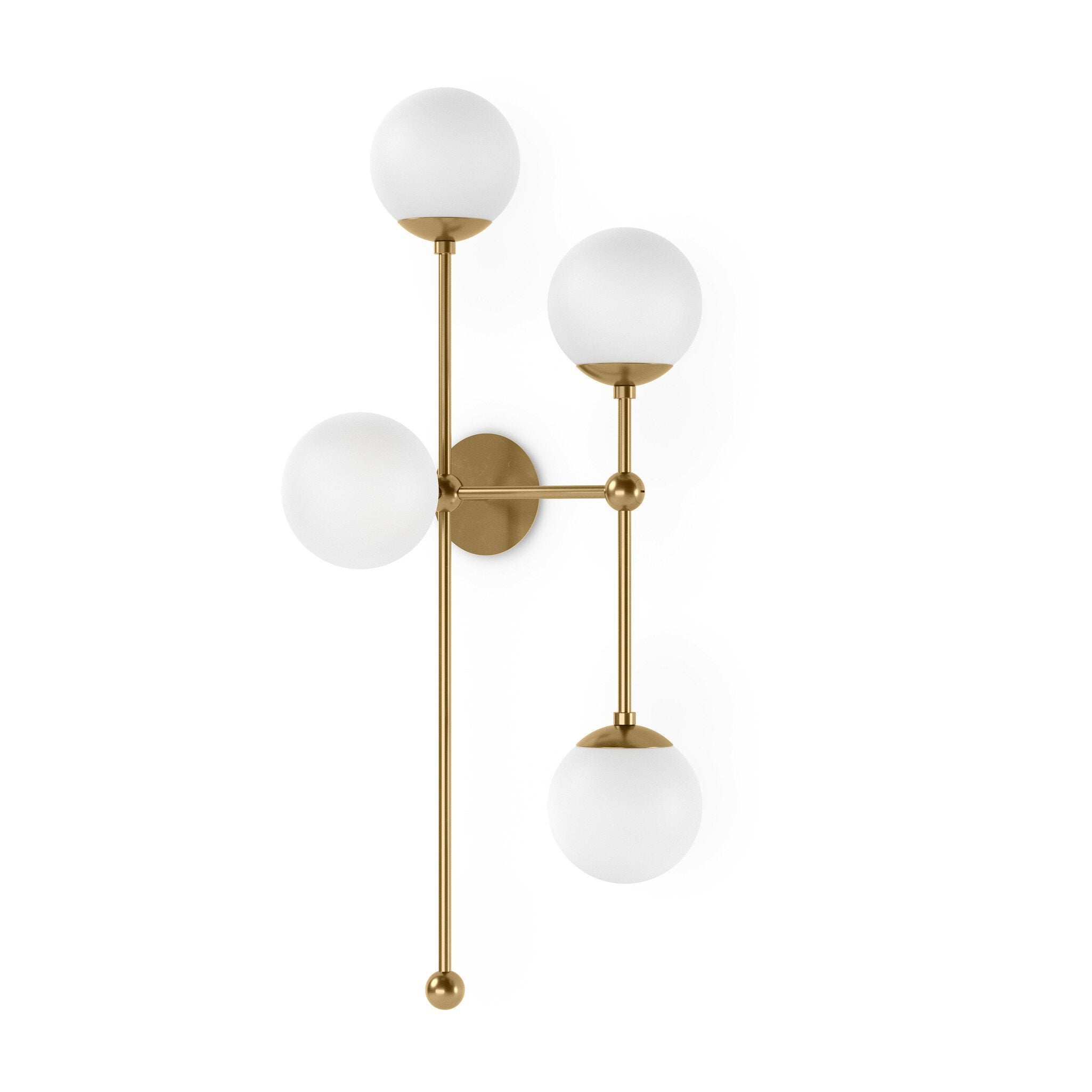 Armstrong Sconce - Burnished Brass | Right