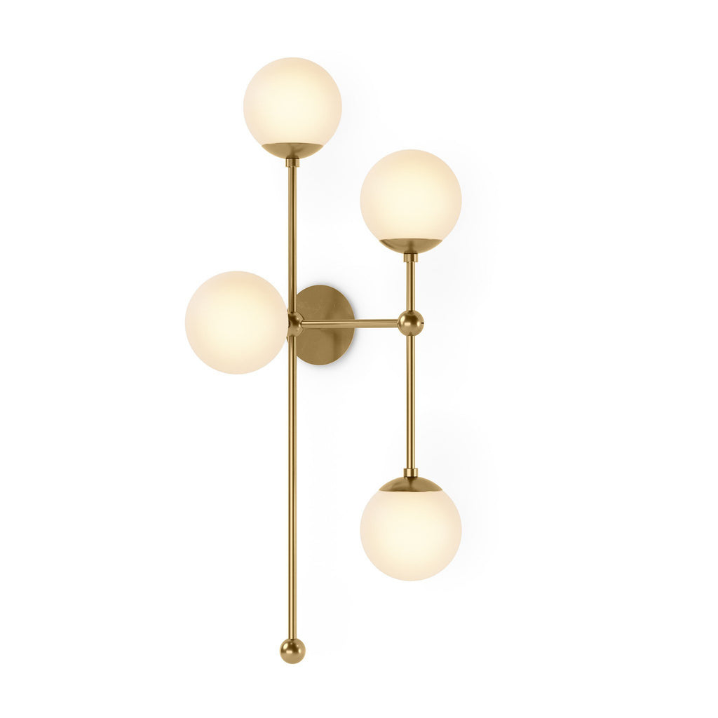 Armstrong Sconce - Burnished Brass | Right