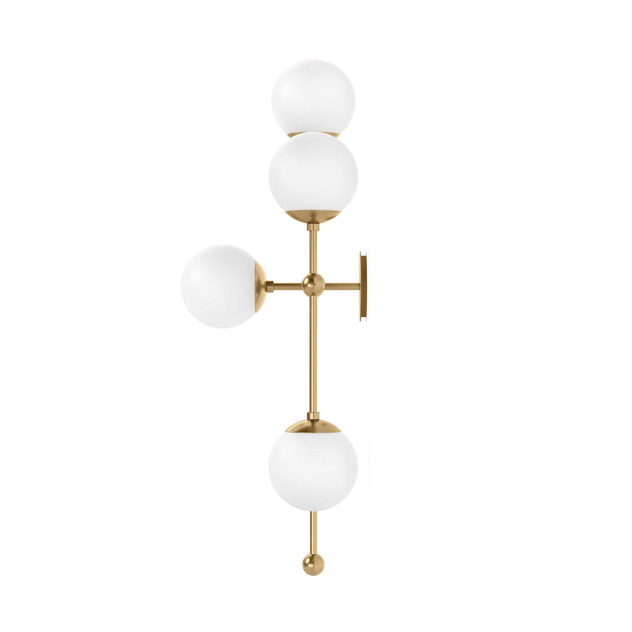 Armstrong Sconce - Burnished Brass | Right