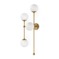 Armstrong Sconce - Burnished Brass | Left