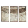 Revere Triptych by Matera - Rustic Walnut Floater