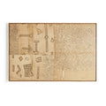 Kuba VI by FH Art Studio - Vertical Grain White Oak Floater