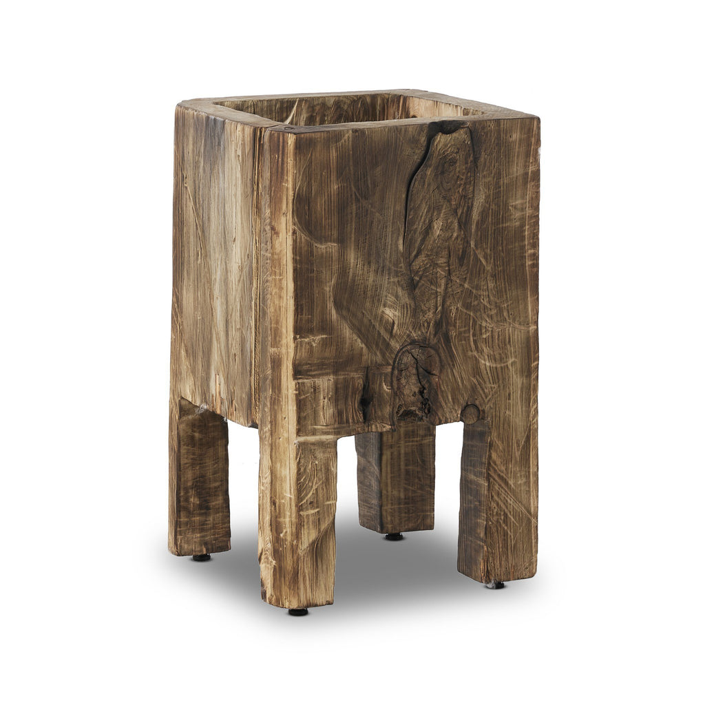 Tora Planter - Burnt Reclaimed | Medium