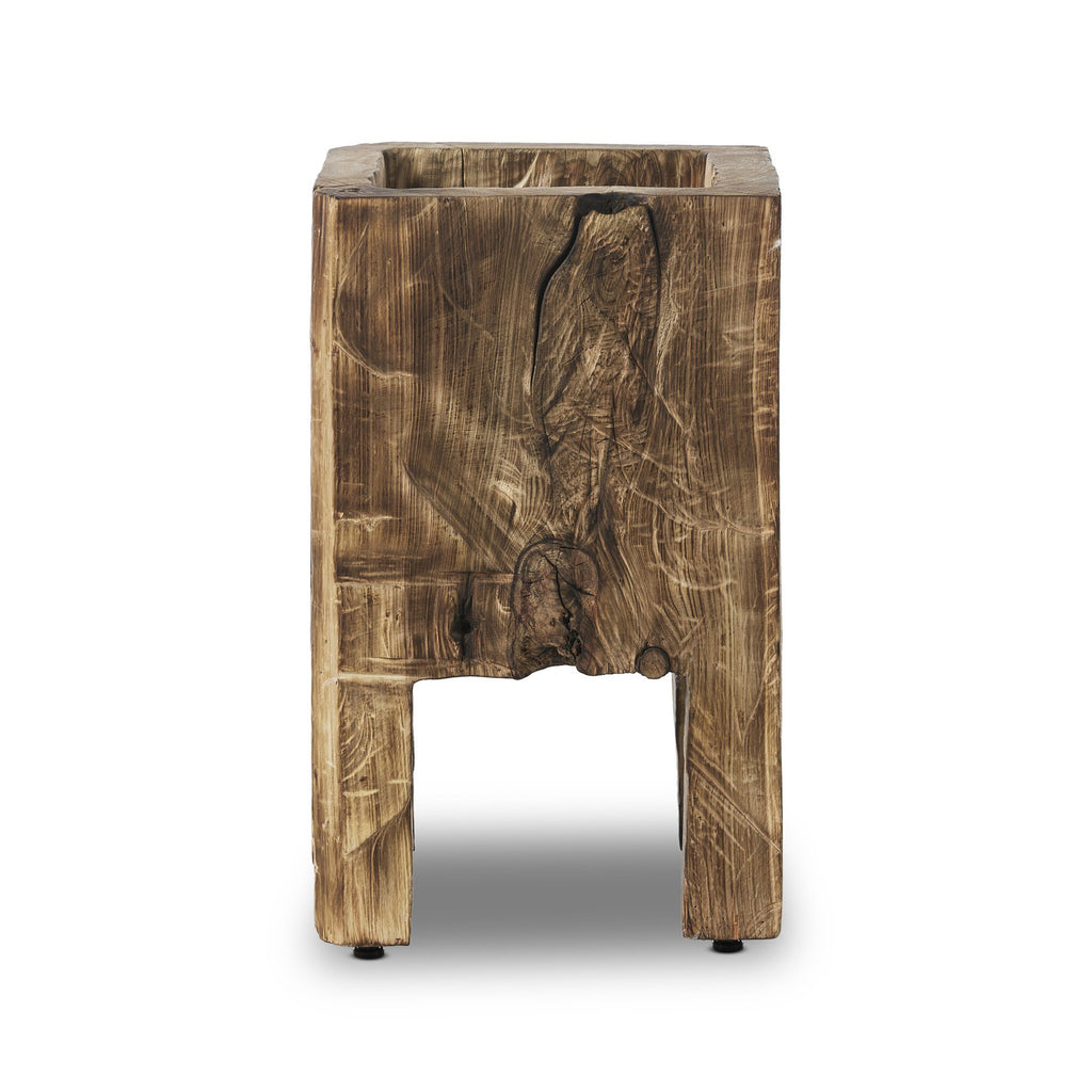 Tora Planter - Burnt Reclaimed | Medium