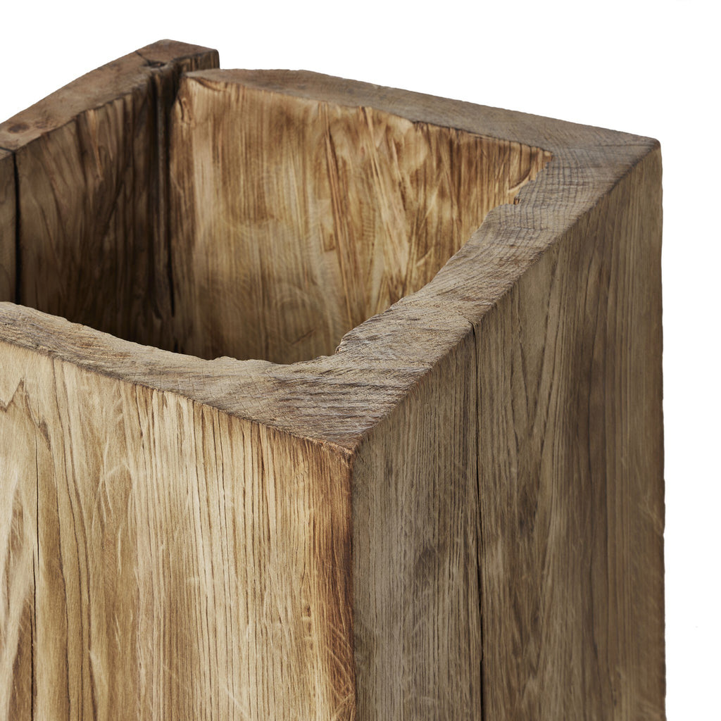 Tora Planter - Burnt Reclaimed | Large