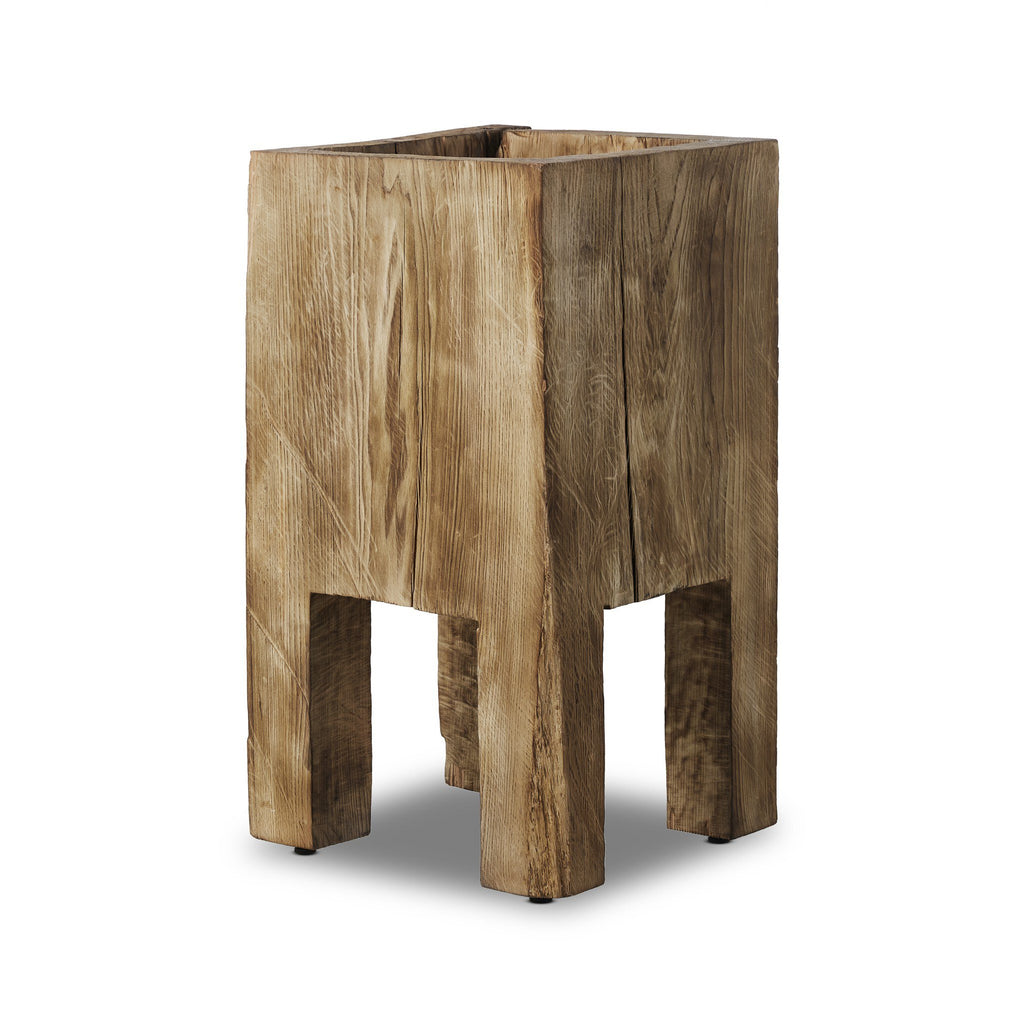 Tora Planter - Burnt Reclaimed | Large