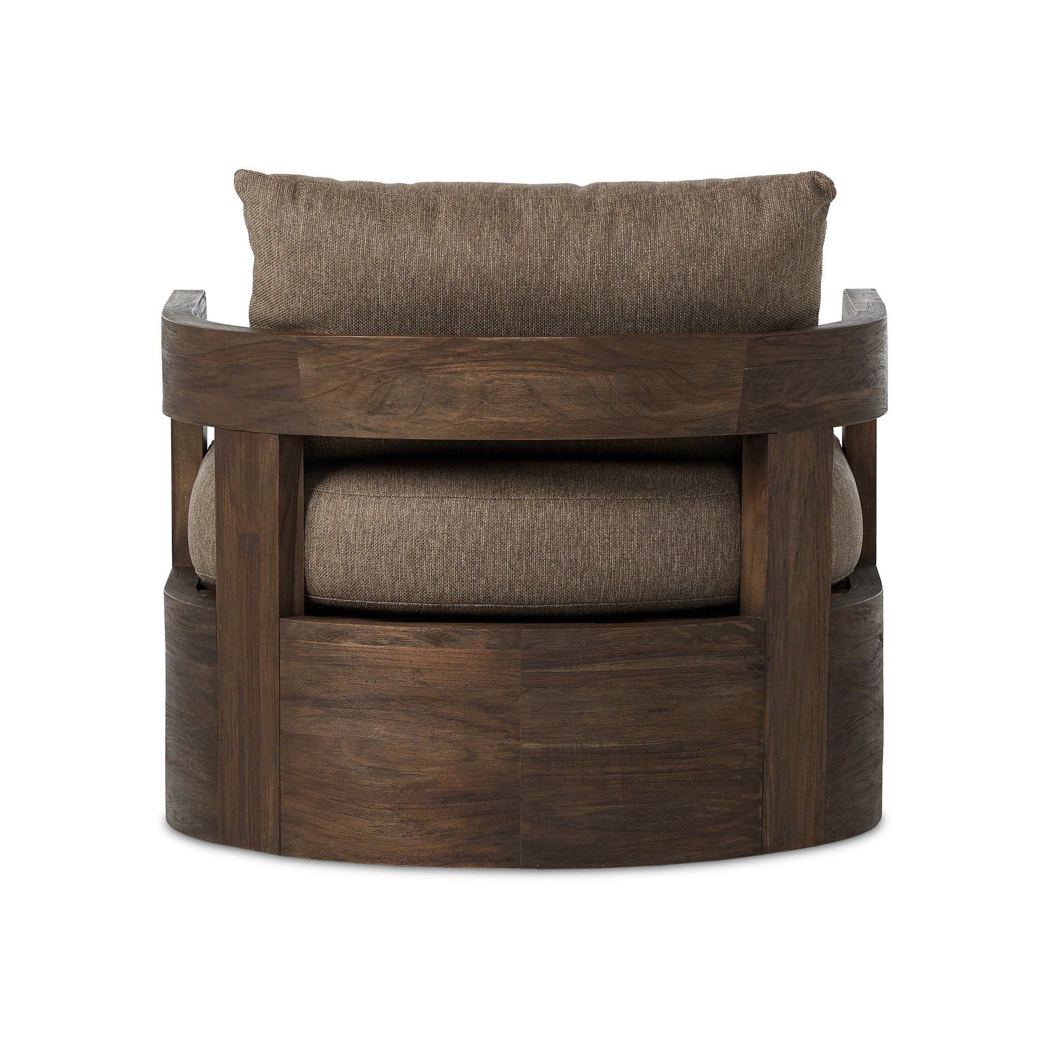 Jackson Outdoor Swivel Chair - Ellor Brown