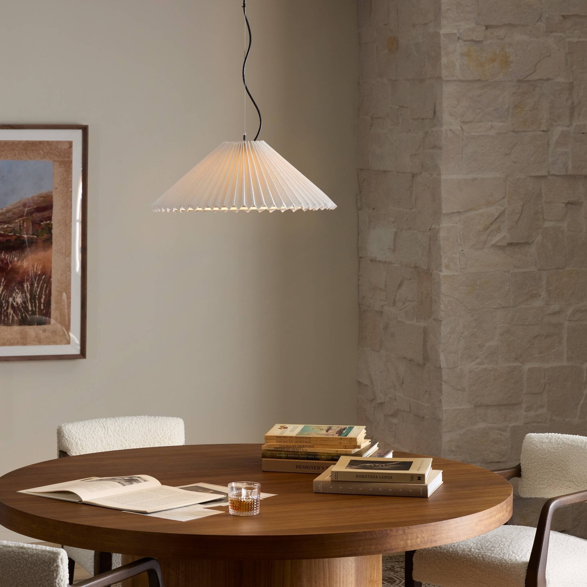Montel Pendant - Jet Black
