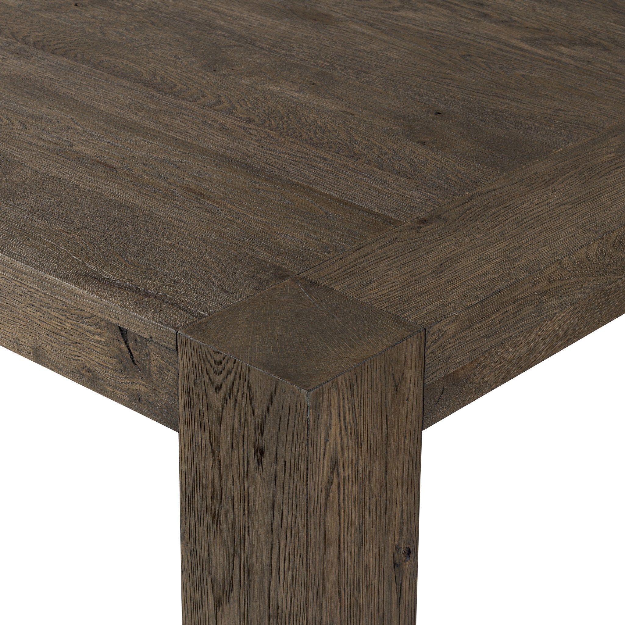 Coralie Extension Dining Table - Brown Oak Veneer