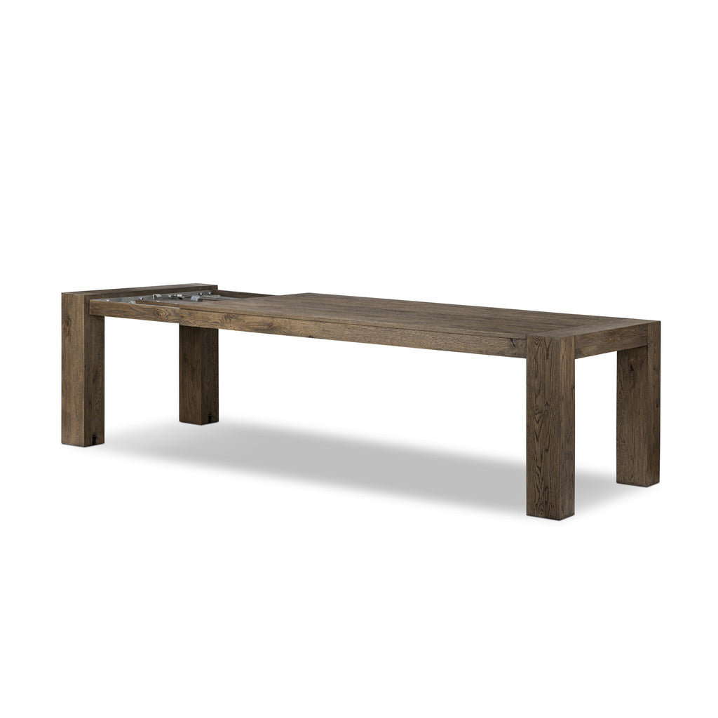 Coralie Extension Dining Table - Brown Oak Veneer