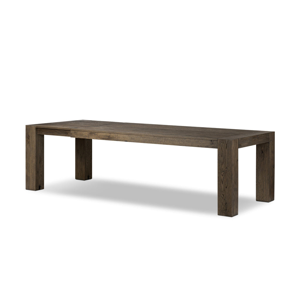 Coralie Extension Dining Table - Brown Oak Veneer