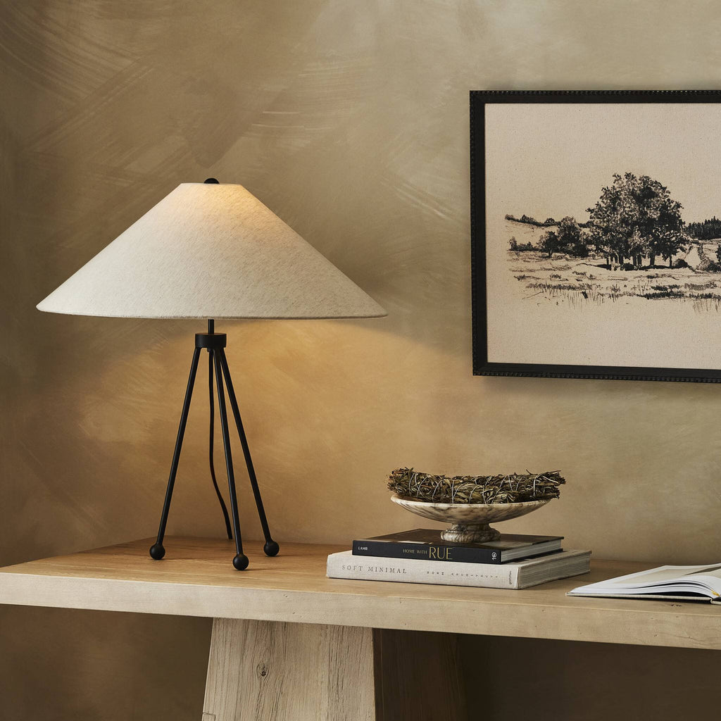 Waldorf Table Lamp - Matte Black