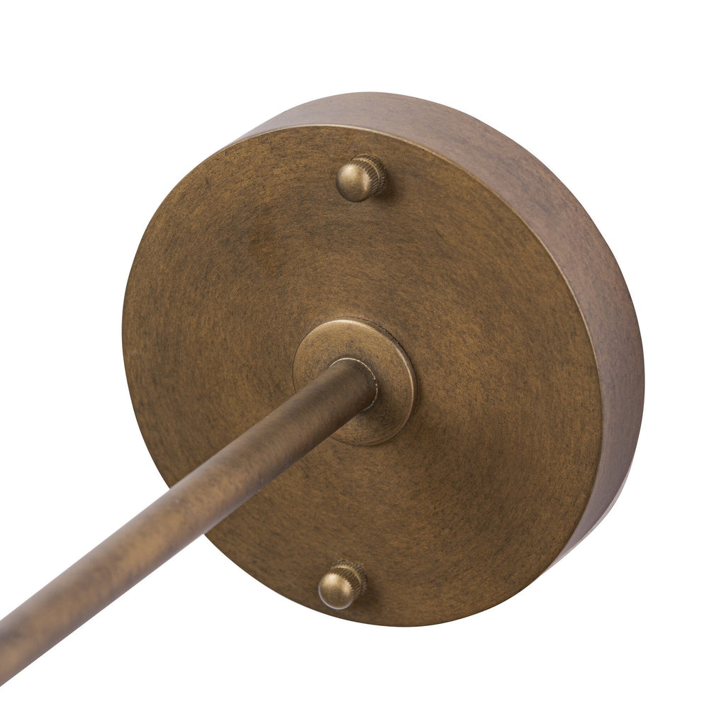 Lance Sconce - Burnished Brass Steel
