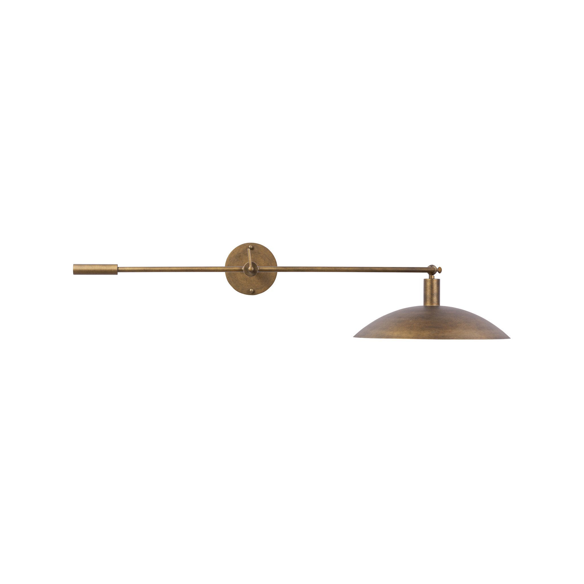 Lance Sconce - Burnished Brass Steel