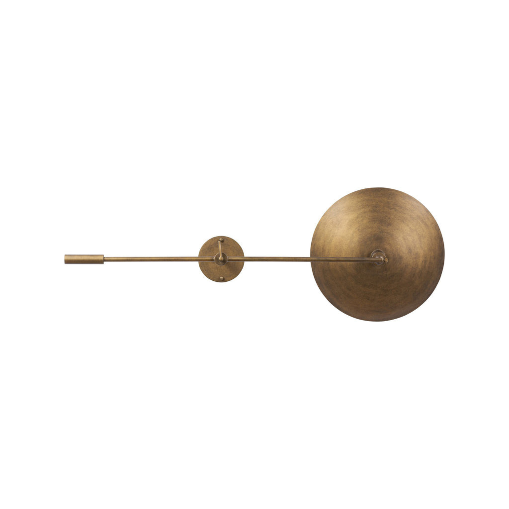 Lance Sconce - Burnished Brass Steel