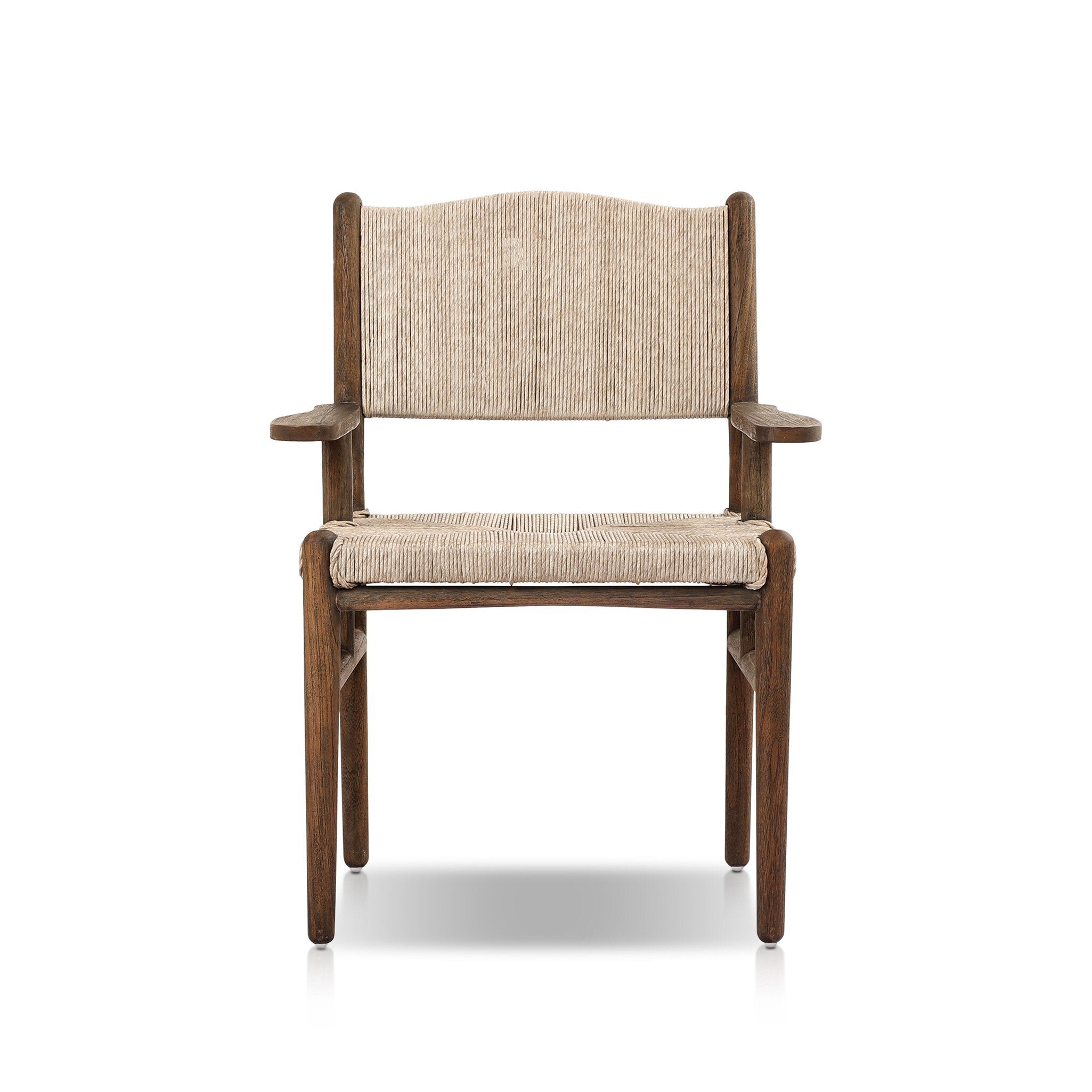 Herrin Outdoor Dining Armchair - Vintage White