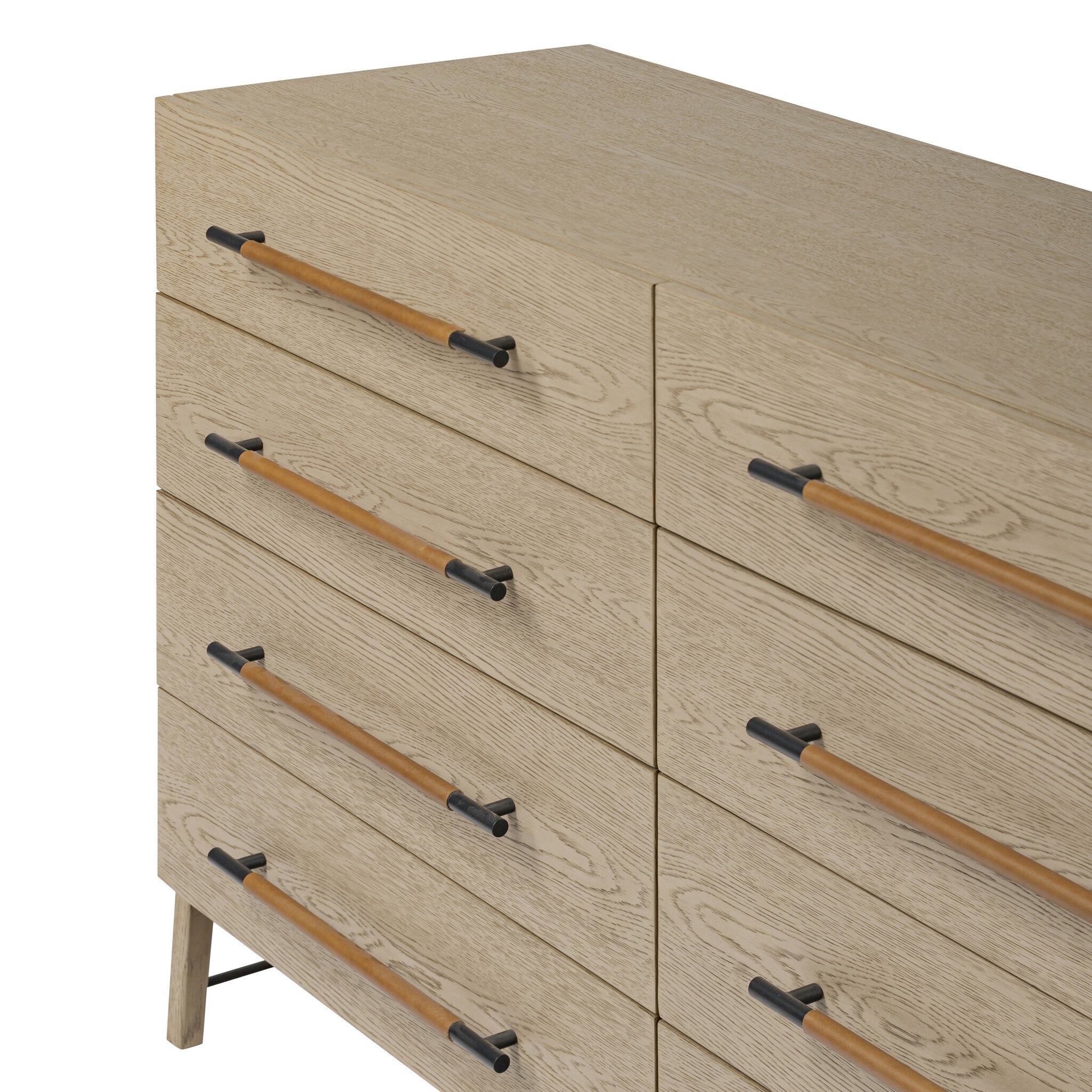 Rosedale 8 Drawer Dresser - Yucca Oak Veneer