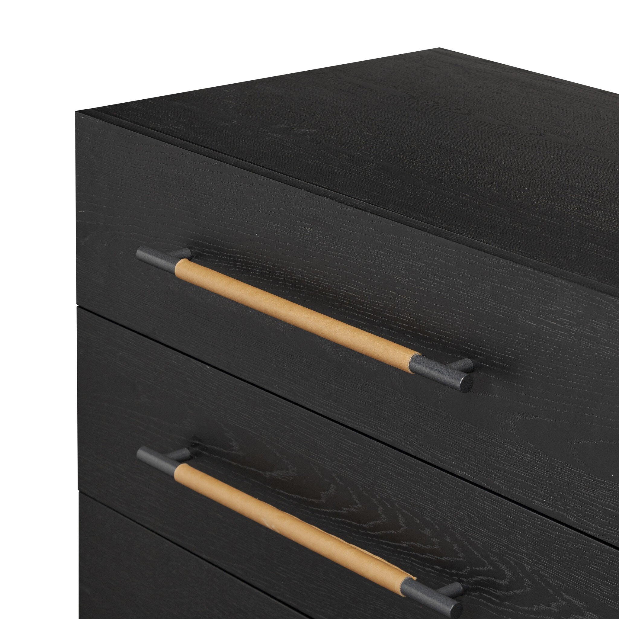Rosedale 8 Drawer Dresser - Ebony Oak Veneer