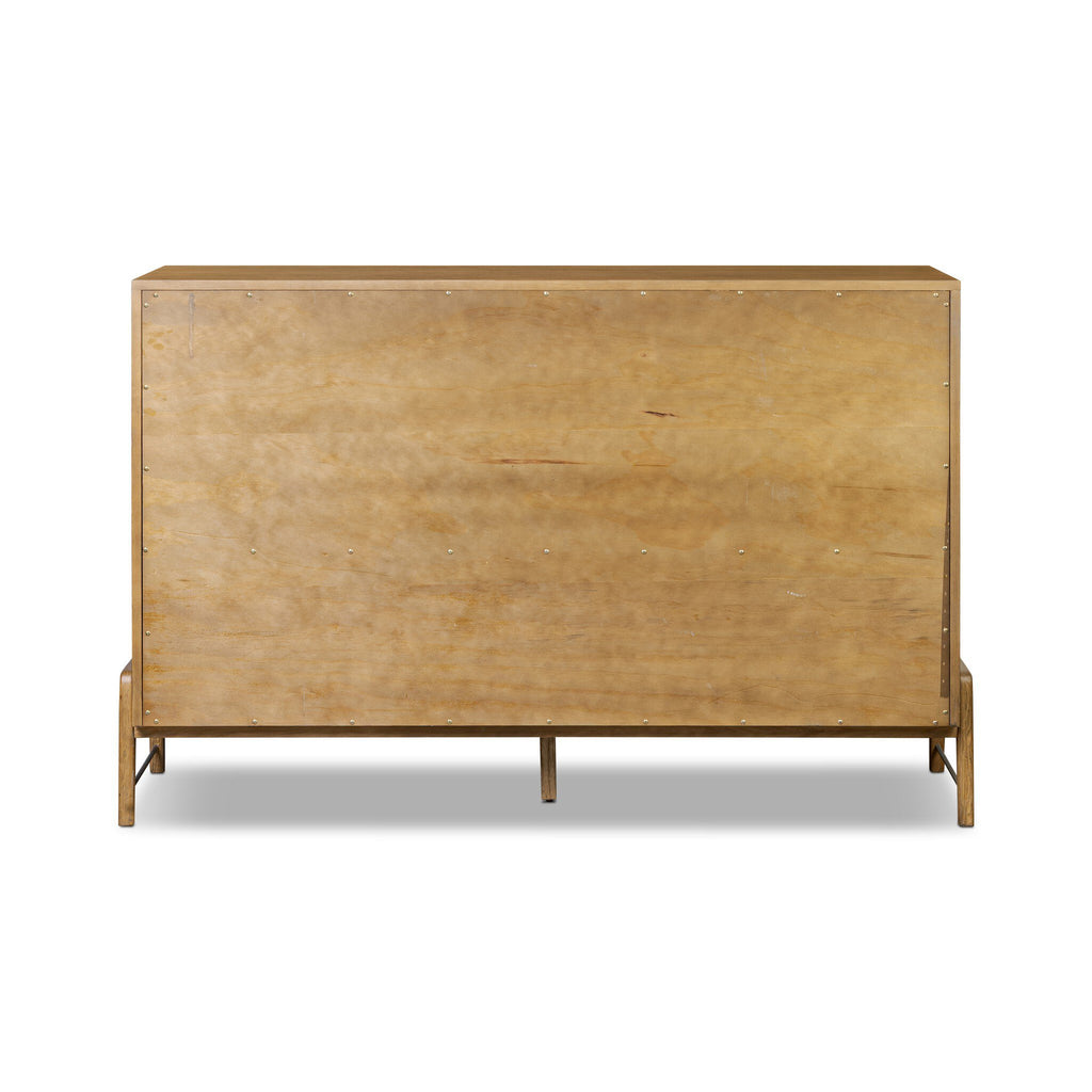 Rosedale 8 Drawer Dresser - Amber Oak Veneer