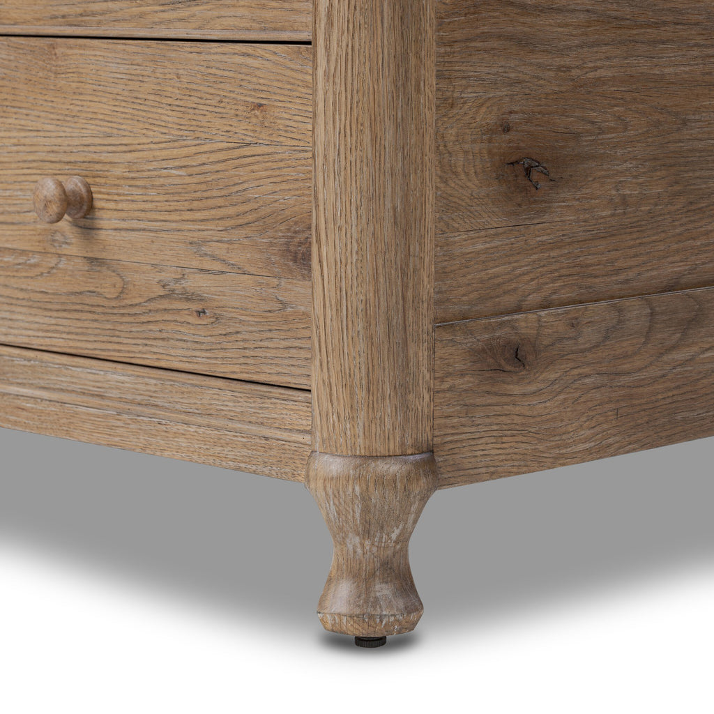 Pika Armoire - Weathered Oak Veneer