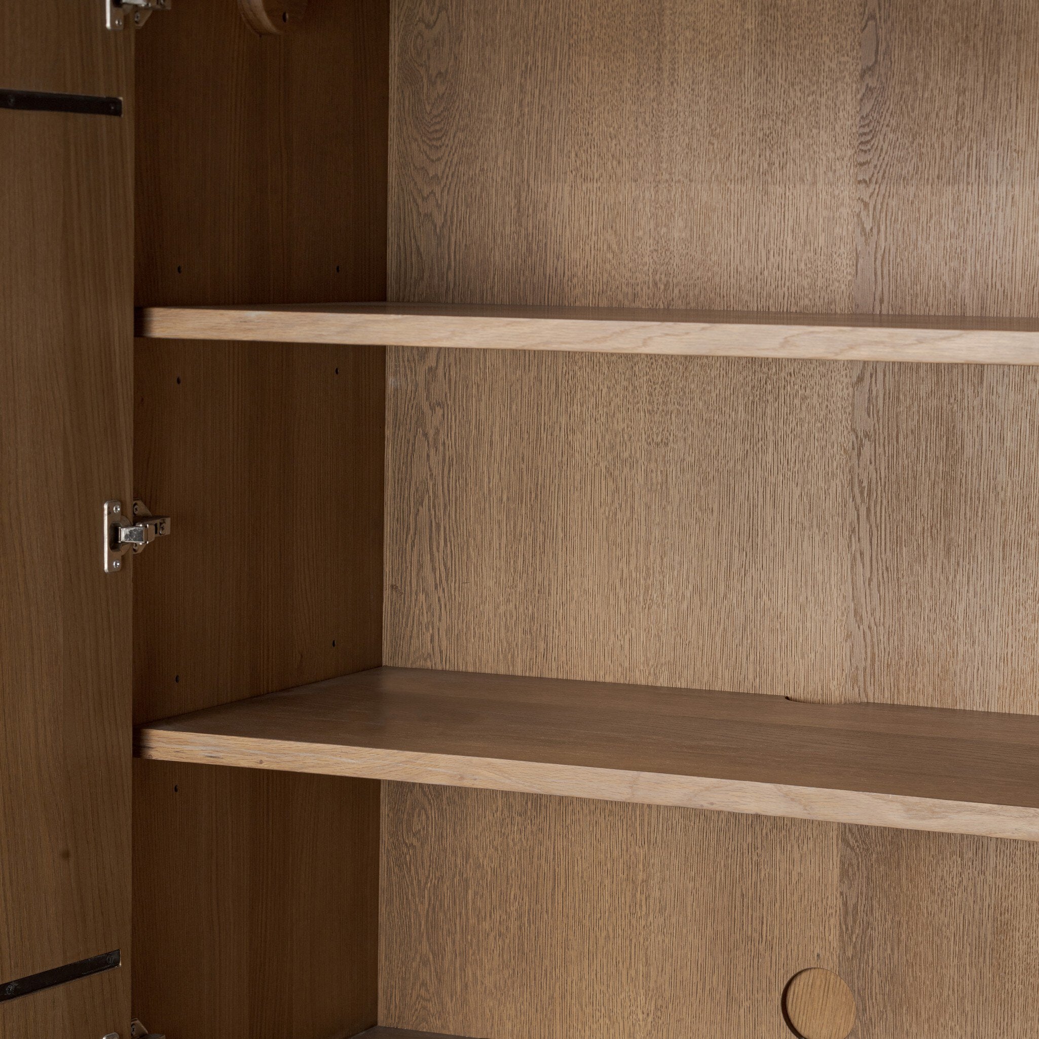 Pika Armoire - Weathered Oak Veneer
