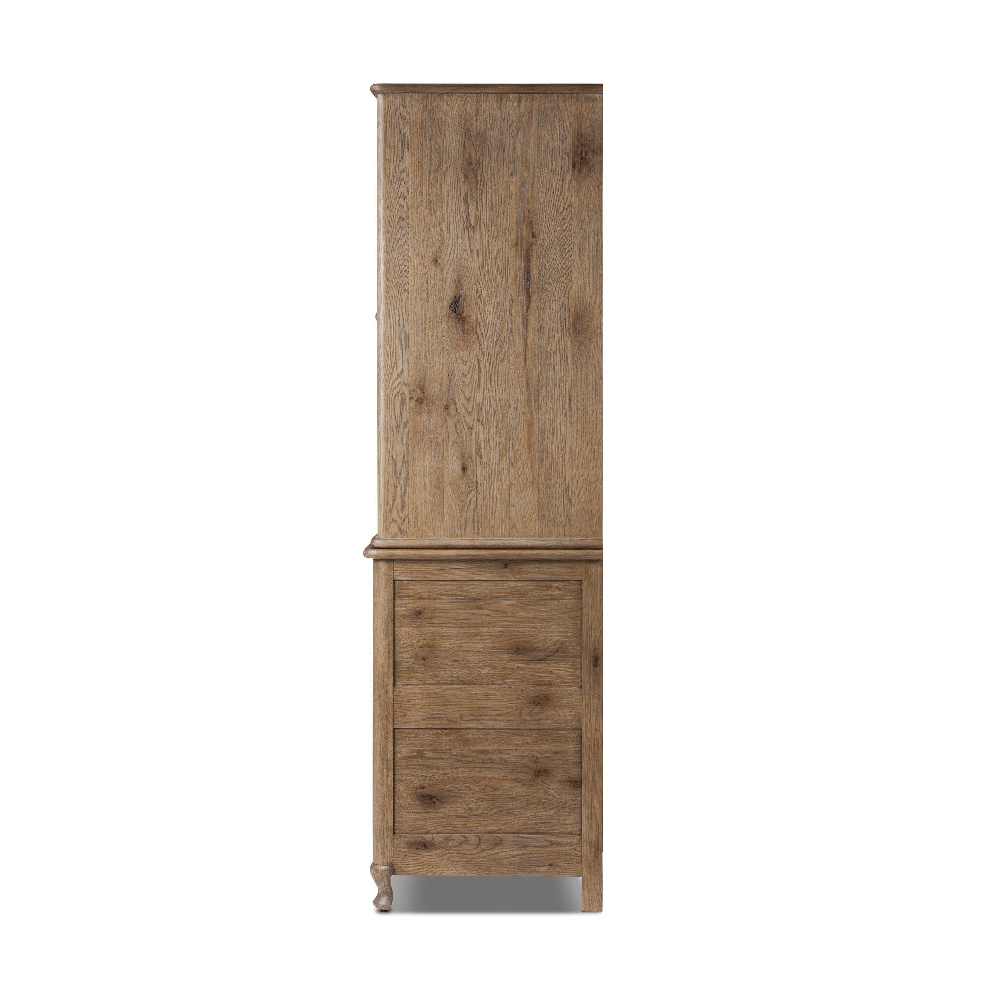 Pika Armoire - Weathered Oak Veneer