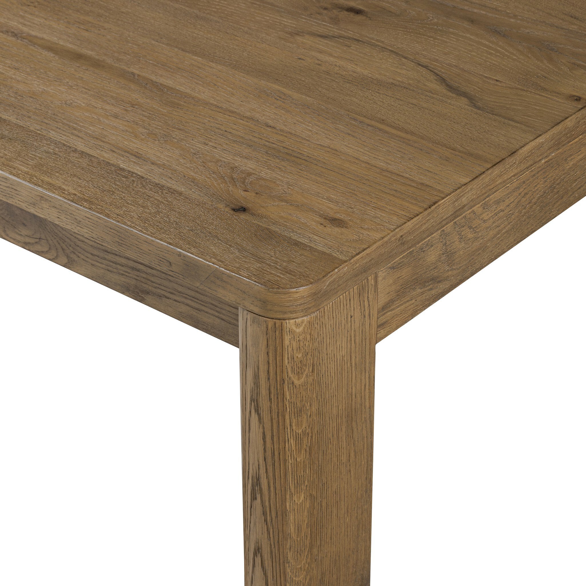 Noeline Double Extension Dining Table - Resawn Worn Oak