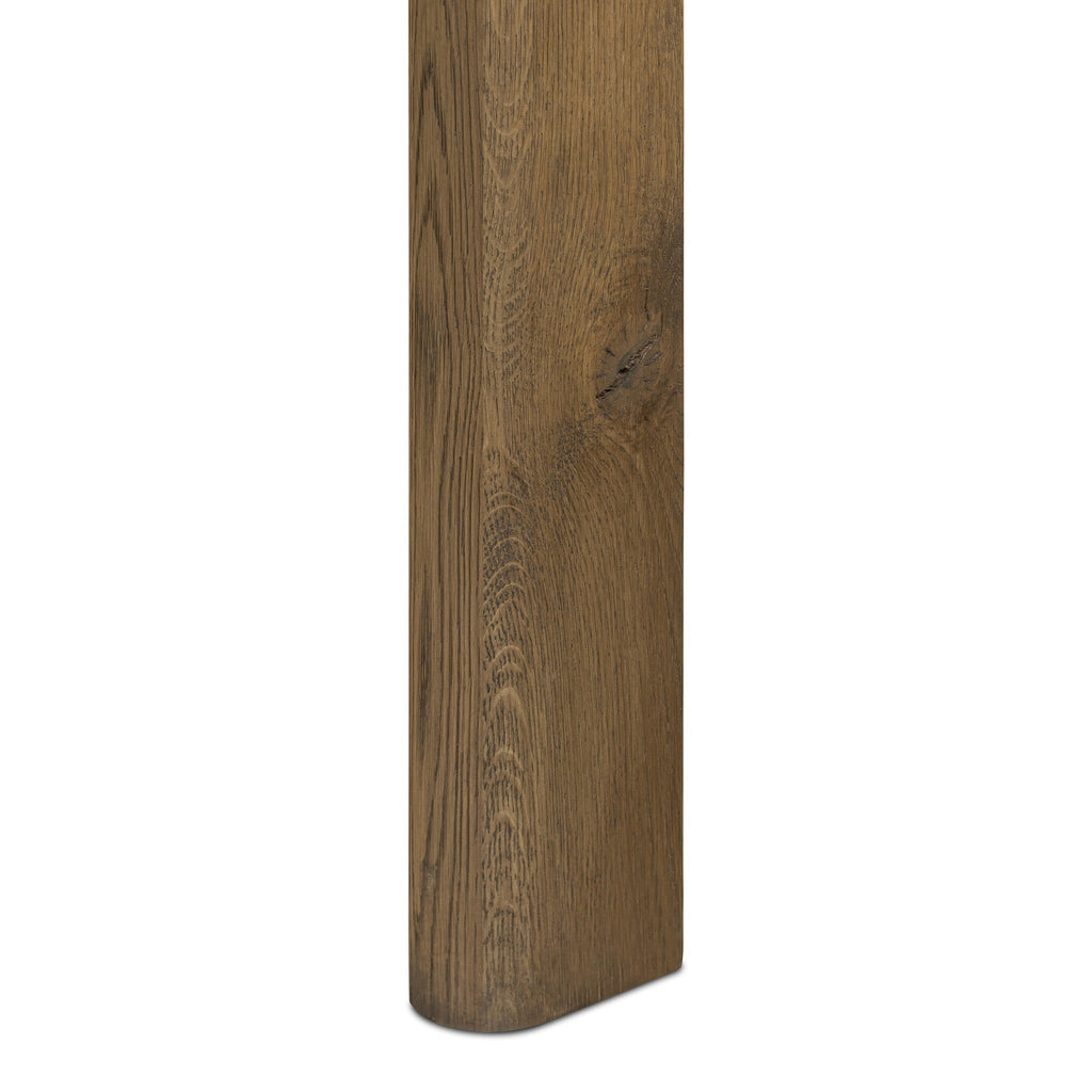 Noeline Double Extension Dining Table - Resawn Worn Oak