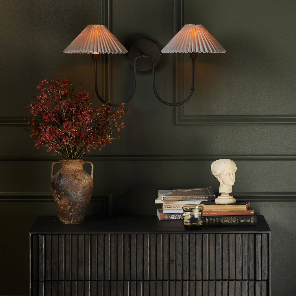 Ashby Double Sconce - Light Oil Rubbed Bronze