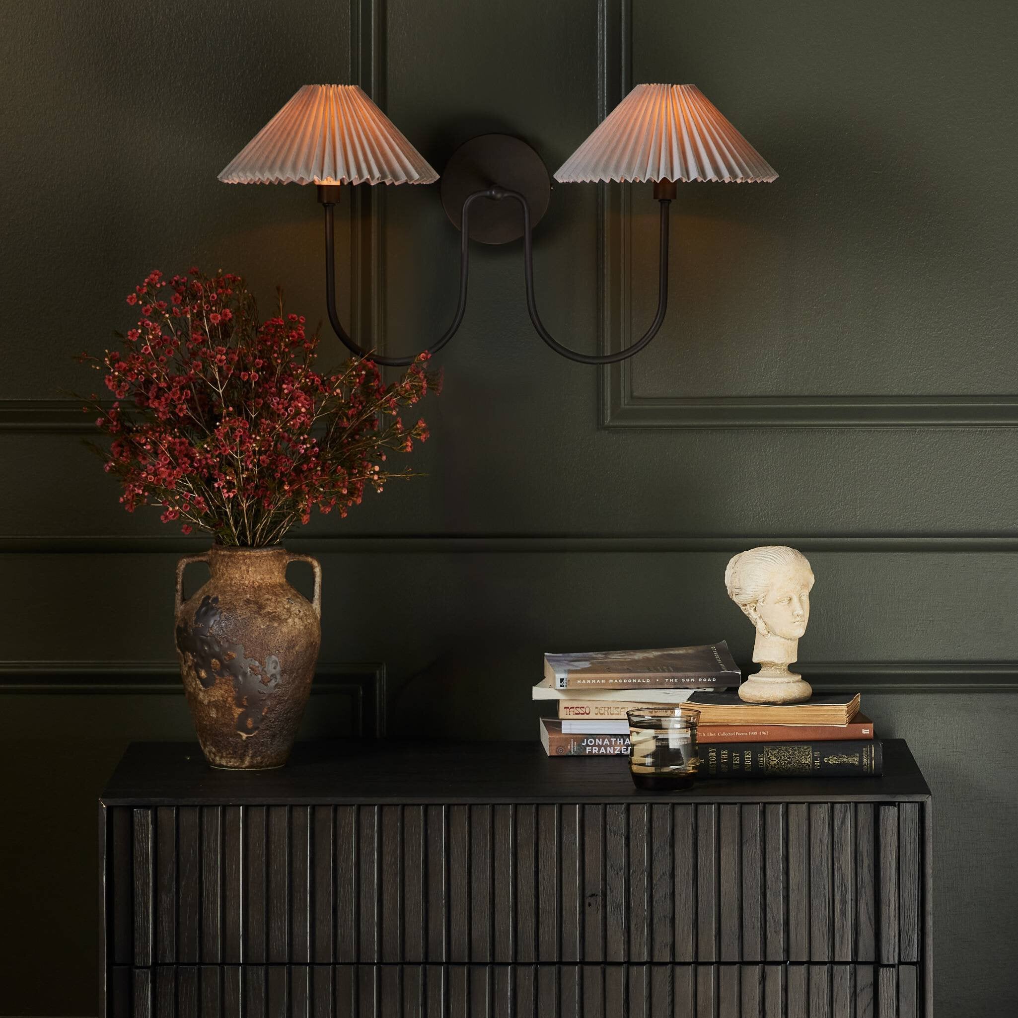 Ashby Double Sconce - Light Oil Rubbed Bronze