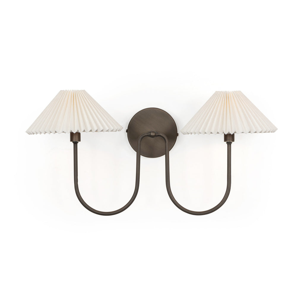 Ashby Double Sconce - Light Oil Rubbed Bronze