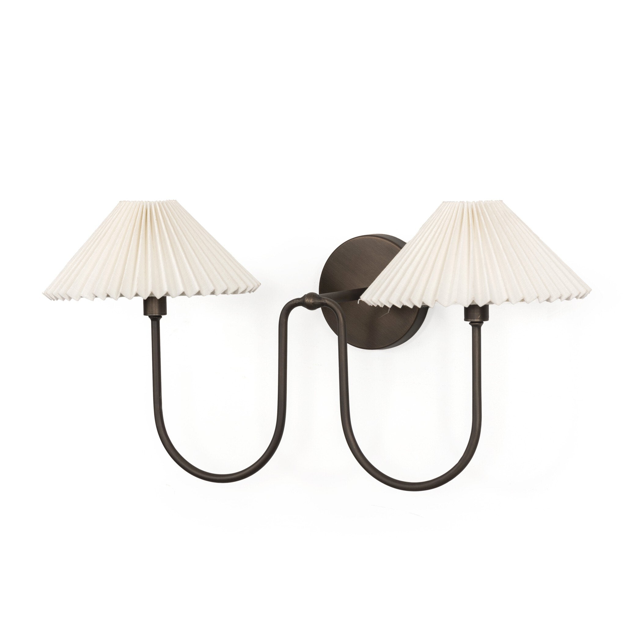 Ashby Double Sconce - Light Oil Rubbed Bronze
