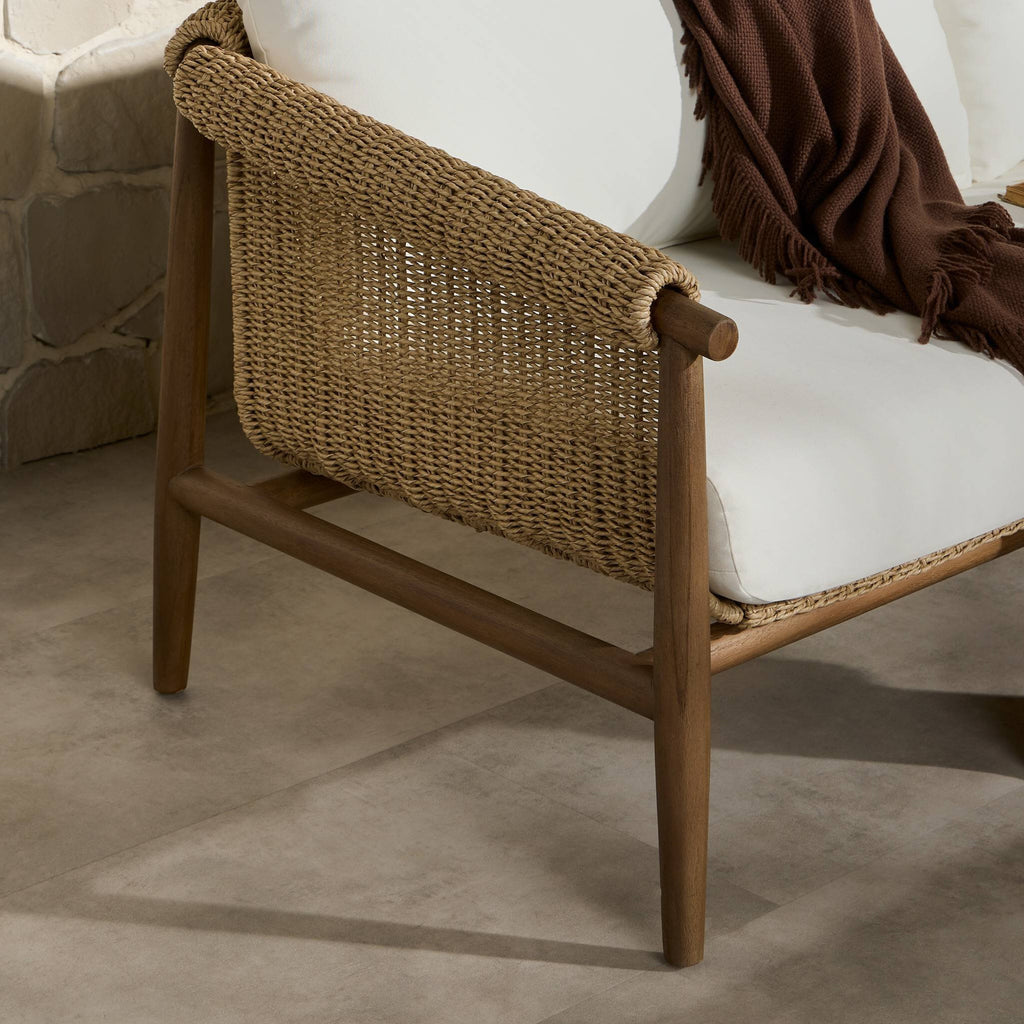 Cambrie Outdoor Sofa-76" - Arashi Salt